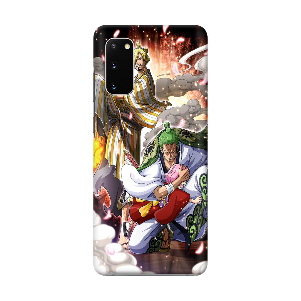 Sanji And Zoro Saving Otoko Galaxy S20 Case