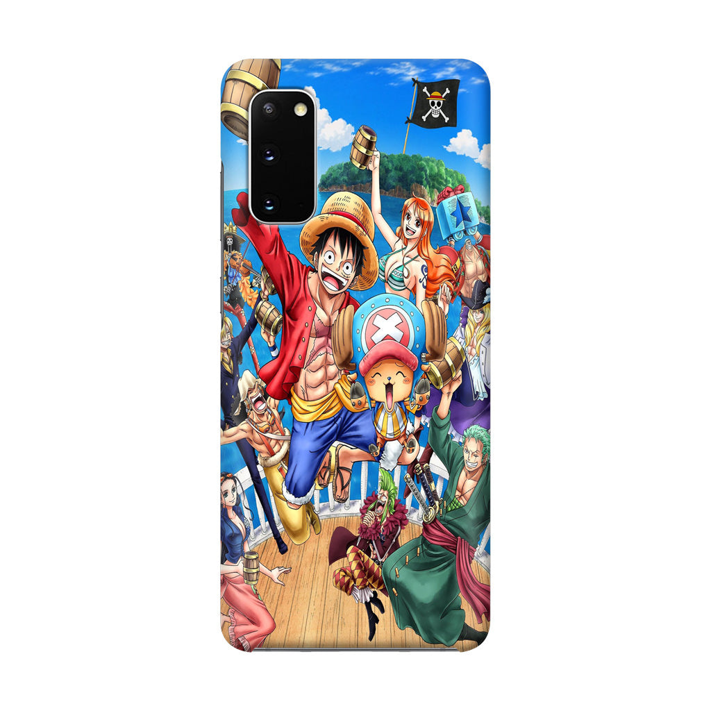 Straw Hat Pirates And Allies Galaxy S20 Case