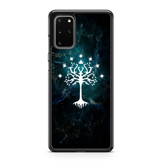 White Tree Of Gondor In Space Nebula Galaxy S20 Plus Case