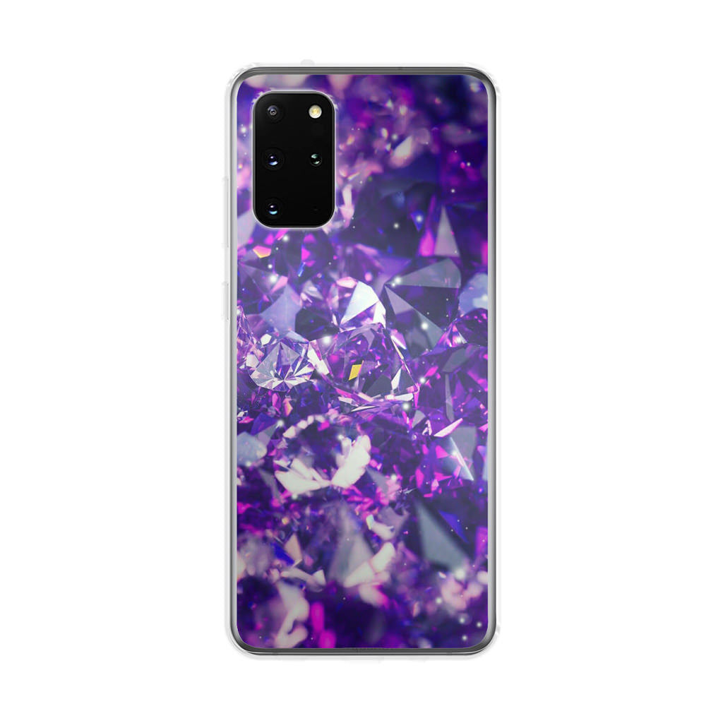 Purple Crystal Galaxy S20 Plus Case