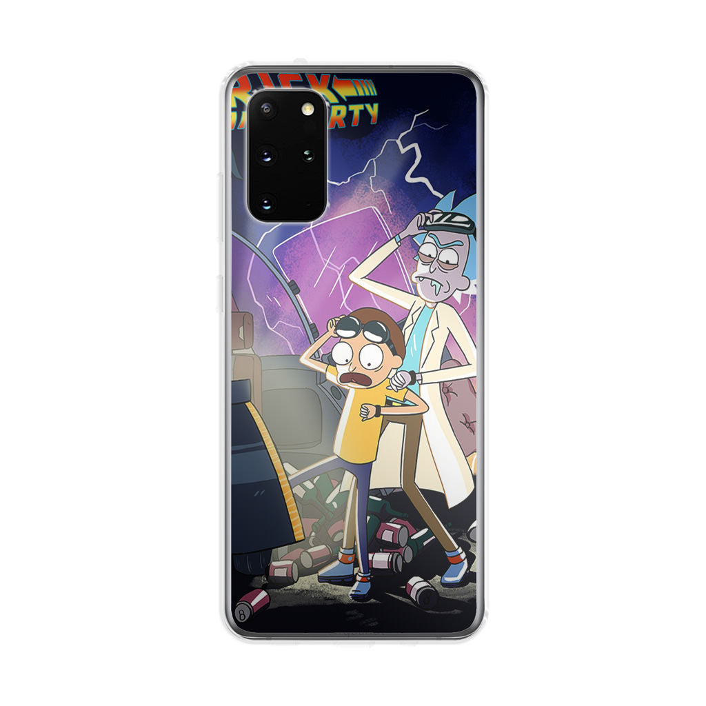 Rick And Morty Back To The Future Galaxy S20 Plus Case