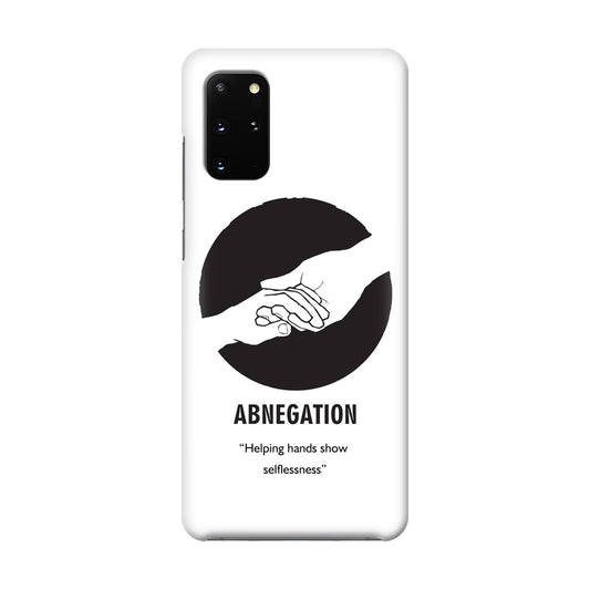 Abnegation Divergent Faction Galaxy S20 Plus Case