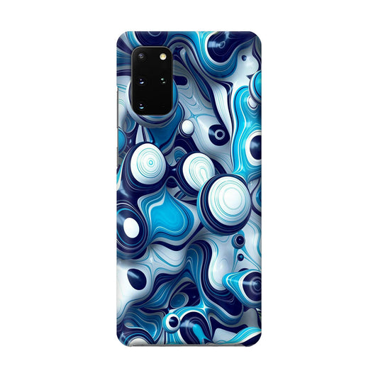 Abstract Art All Blue Galaxy S20 Plus Case