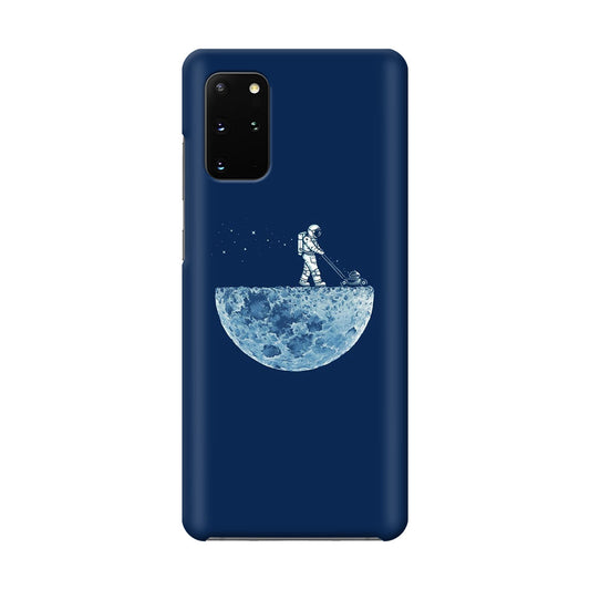 Astronaut Mowing The Moon Galaxy S20 Plus Case