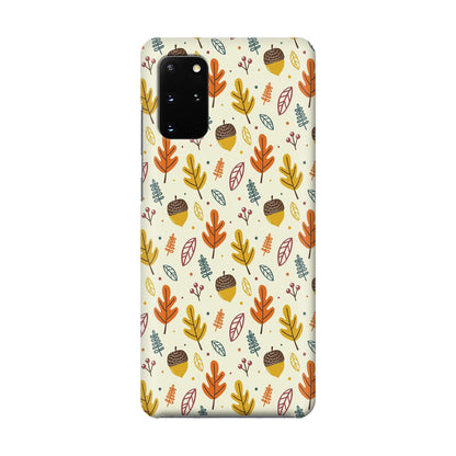 Autumn Things Pattern Galaxy S20 Plus Case