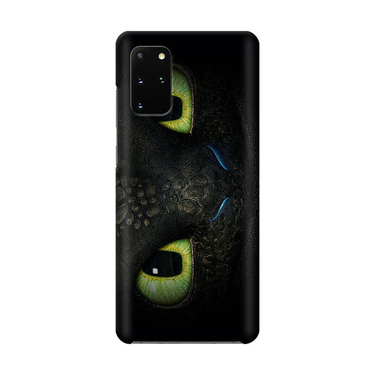 Toothless Dragon Eyes Close Up Galaxy S20 Plus Case