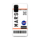 First Class Ticket To Mars Galaxy S20 Plus Case