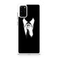Anonymous Black White Tie Galaxy S20 Plus Case