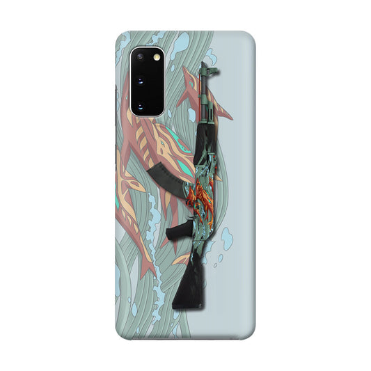 AK-47 Aquamarine Revenge Galaxy S20 Case