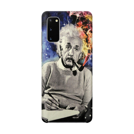 Albert Einstein Smoking Galaxy S20 Case