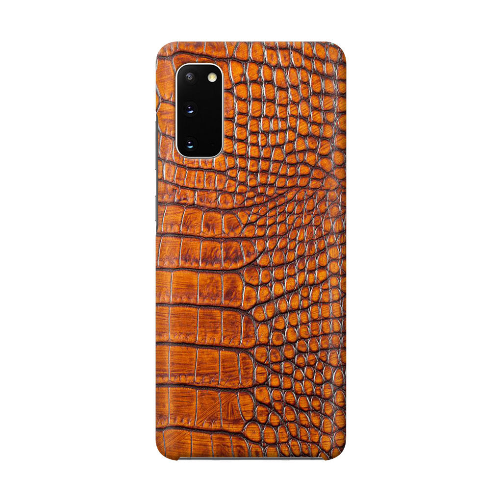 Alligator Skin Galaxy S20 Case