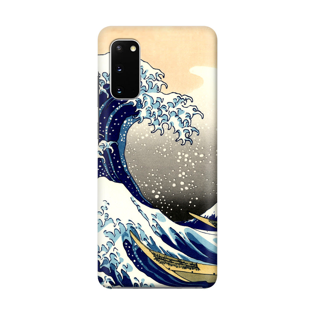 Artistic the Great Wave off Kanagawa Galaxy S20 Case