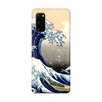 Artistic the Great Wave off Kanagawa Galaxy S20 Case