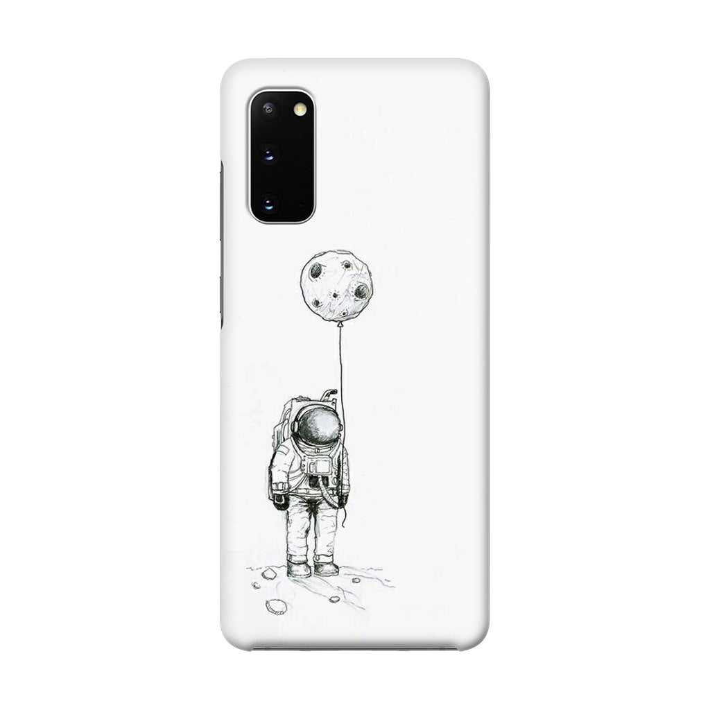 Astronaut Moon Balloon Galaxy S20 Case