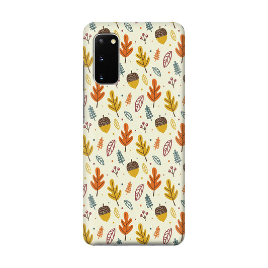 Autumn Things Pattern Galaxy S20 Case
