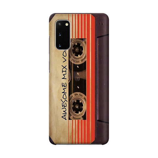 Awesome Mix Vol 1 Cassette Galaxy S20 Case
