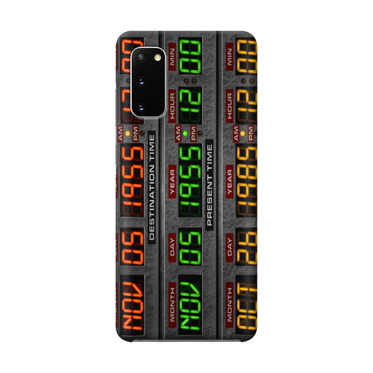 Back To The Future Time Circuits Galaxy S20 Case