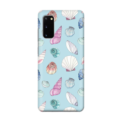 Beach Shells Pattern Galaxy S20 Case