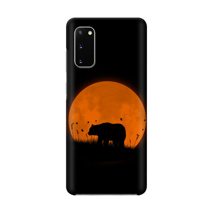 Bear Silhouette Galaxy S20 Case