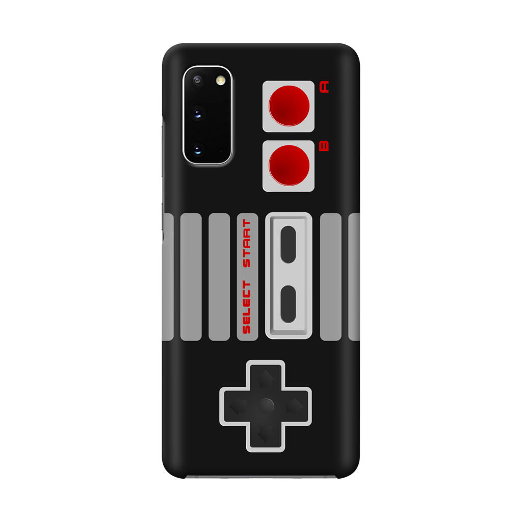 Black Console Controller Galaxy S20 Case