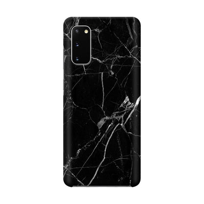 Black Marble Galaxy S20 Case