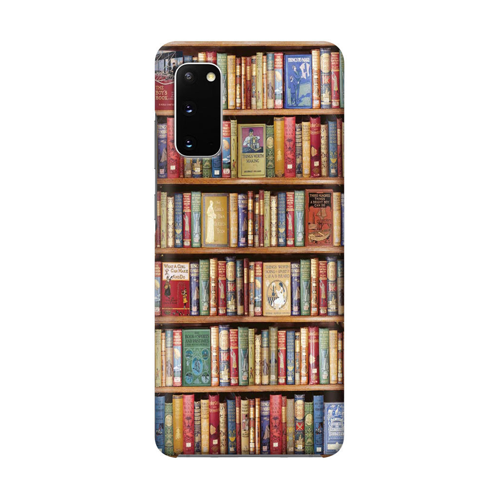 Bookshelf Library Galaxy S20 Case