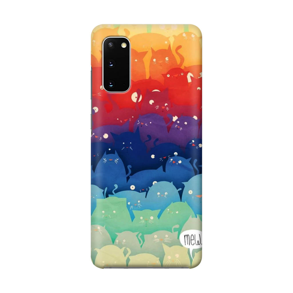 Cats Everywhere Galaxy S20 Case