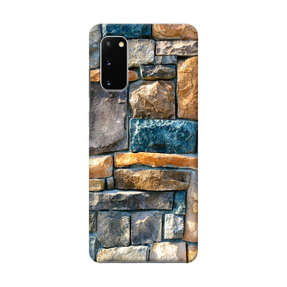 Colored Stone Piles Galaxy S20 Case