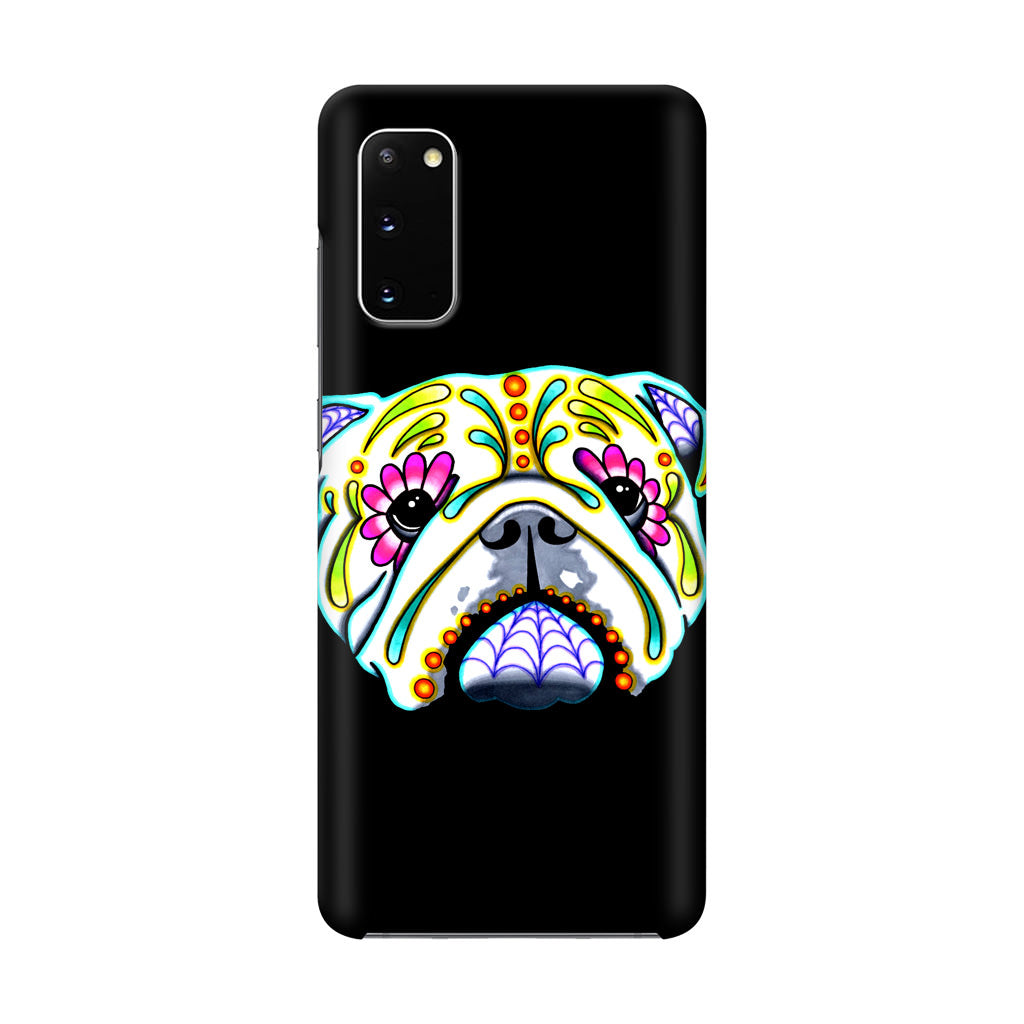 Colorful Bulldog Art Galaxy S20 Case