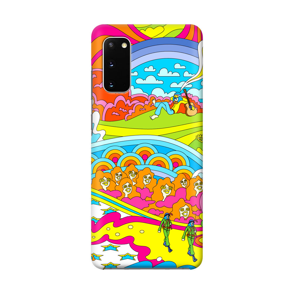 Colorful Doodle Galaxy S20 Case