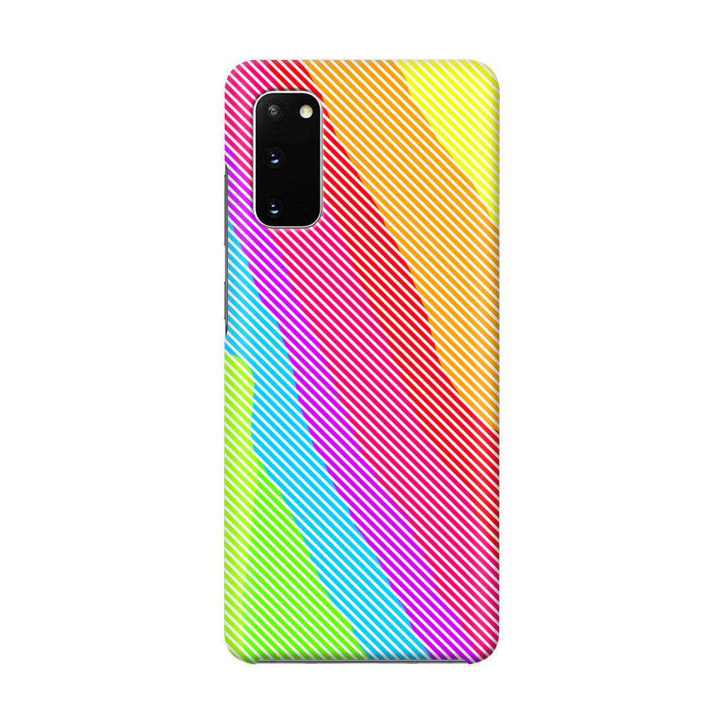 Colorful Stripes Galaxy S20 Case