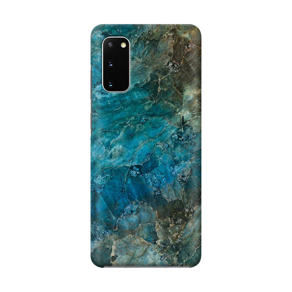 Deep Ocean Marble Galaxy S20 Case