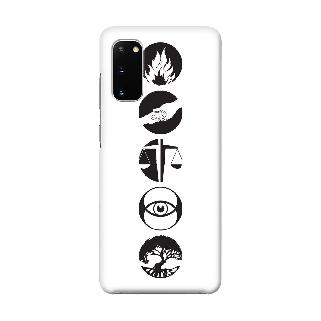 Divergent Factions Galaxy S20 Case