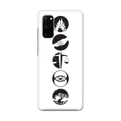 Divergent Factions Galaxy S20 Case