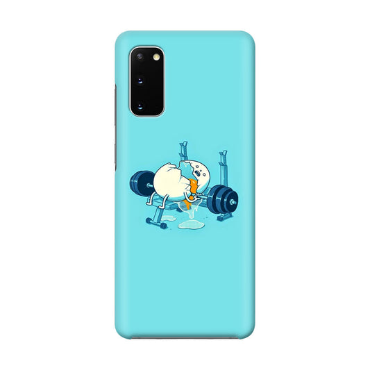 Egg Accident Workout Galaxy S20 Case