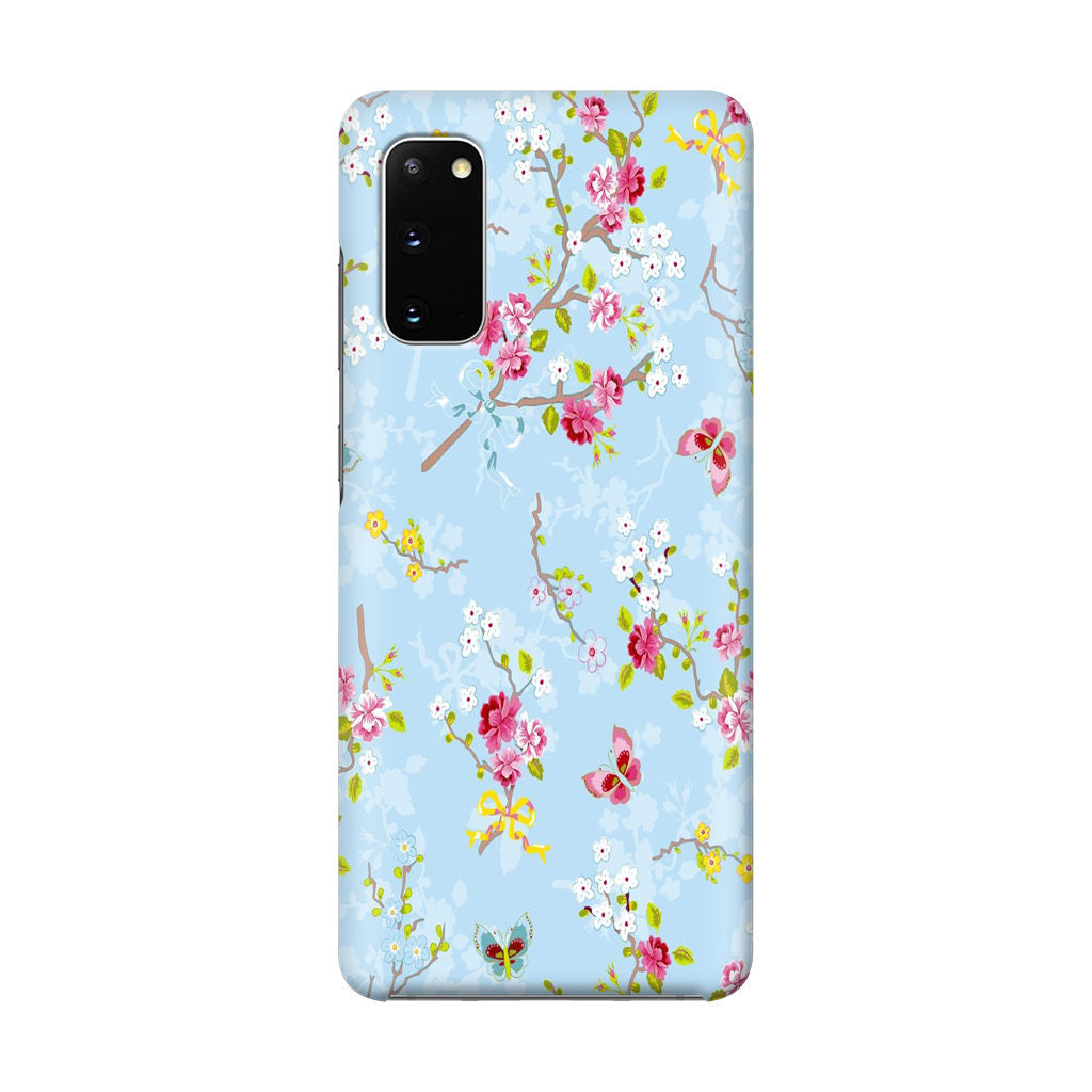 Floral Summer Wind Galaxy S20 Case