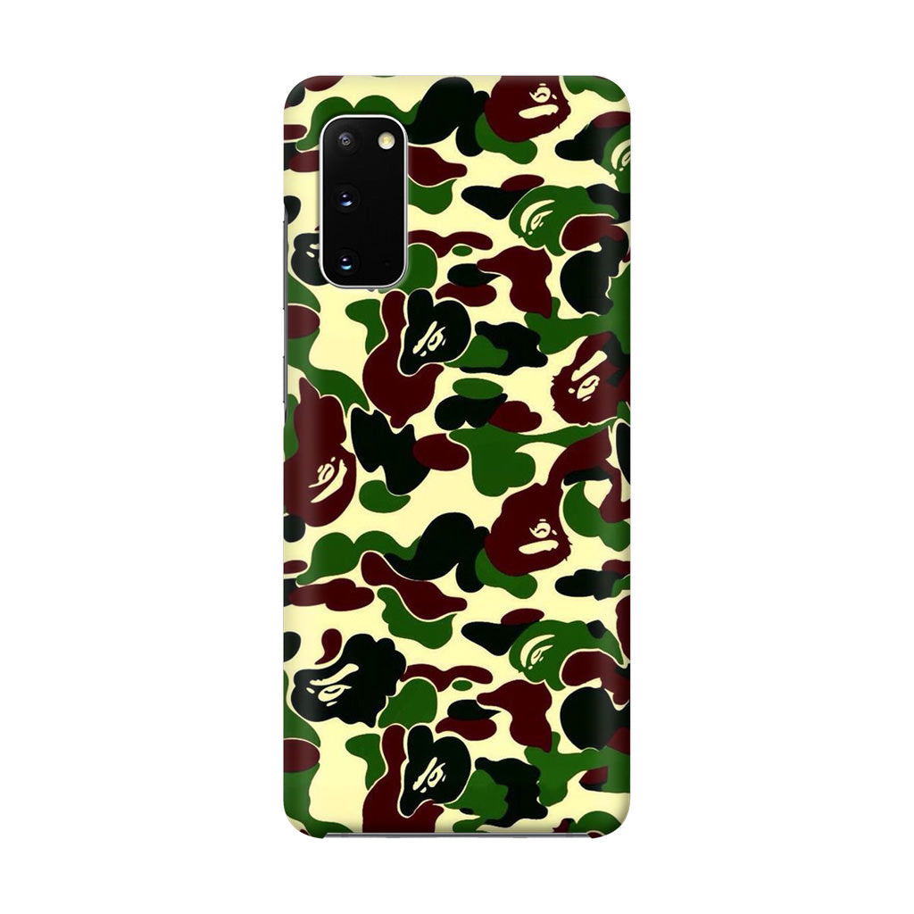 Forest Army Camo Galaxy S20 Case