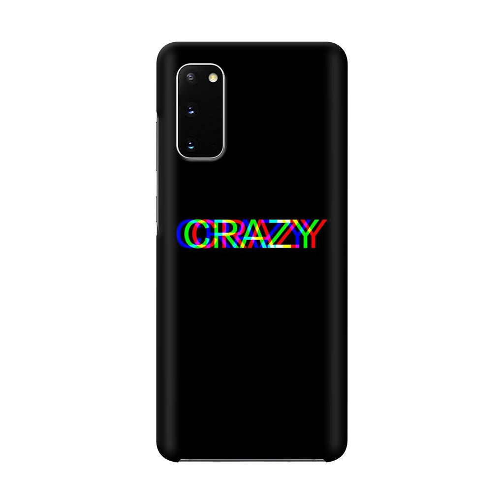 Glitch Crazy Galaxy S20 Case