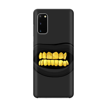 Gold Grillz Galaxy S20 Case