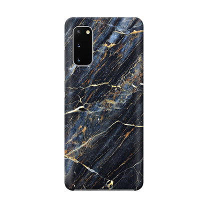 Golden Black Marble Galaxy S20 Case