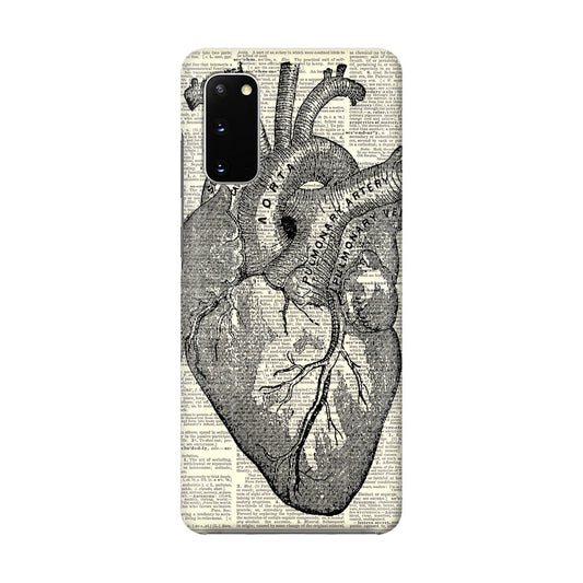 Heart Book Art Galaxy S20 Case