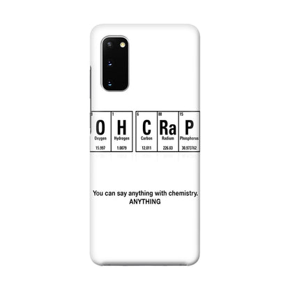 Humor Funny with Chemistry Galaxy S20 Case