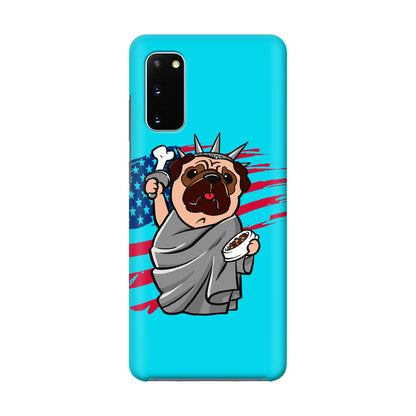 Independence Day Pug Galaxy S20 Case