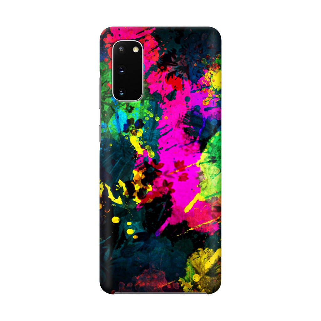 Mixture Colorful Paint Galaxy S20 Case