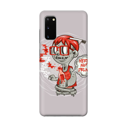 Nerd Not Drunk Zombie Galaxy S20 Case