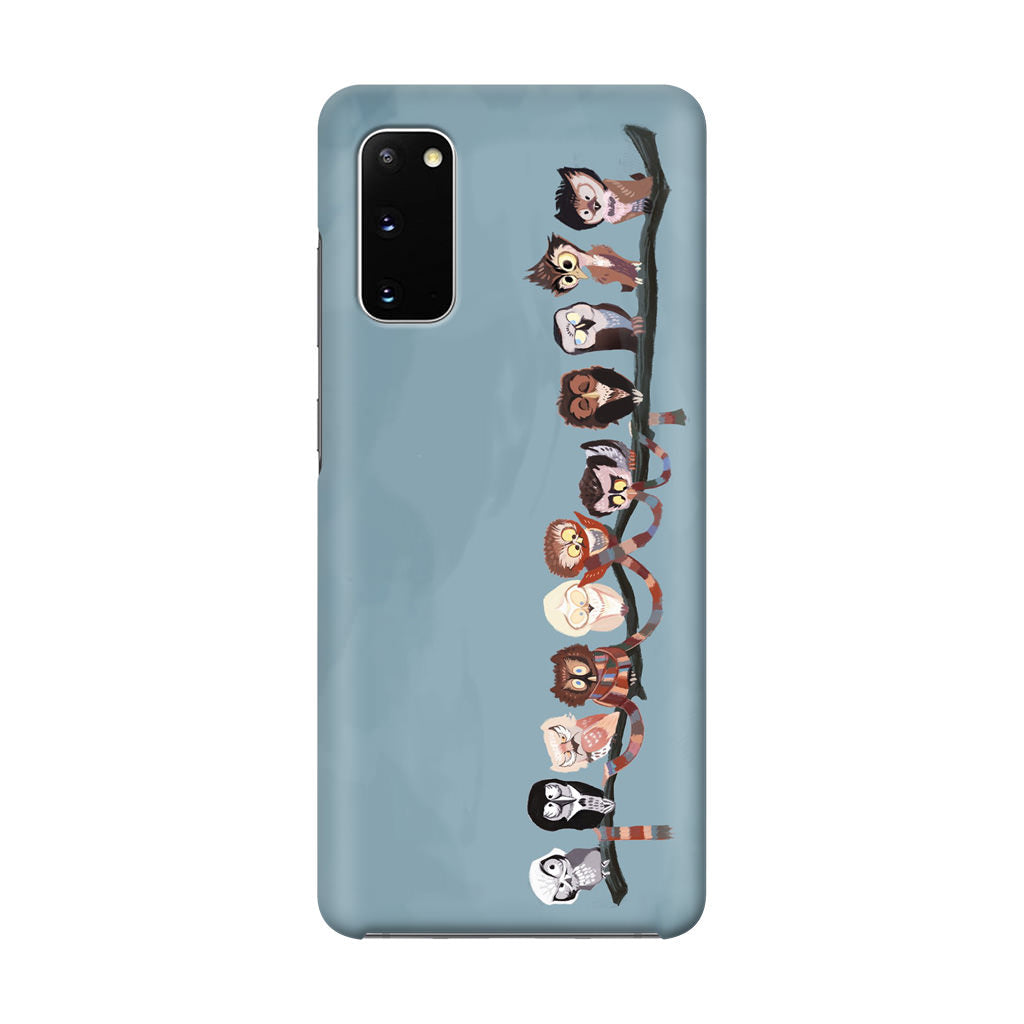 Owls on The Branch Galaxy S20 Case