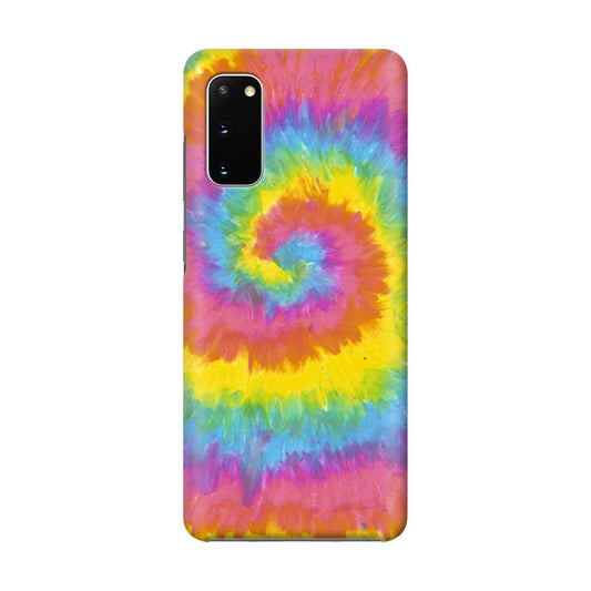 Pastel Rainbow Tie Dye Galaxy S20 Case