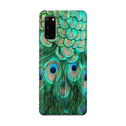 Peacock Feather Galaxy S20 Case