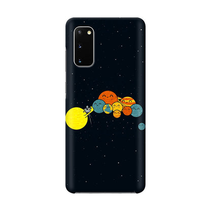 Planet Cute Illustration Galaxy S20 Case