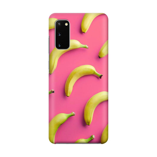 Real Bananas Fruit Pattern Galaxy S20 Case